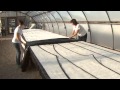 Capillary Mat Construction for High Tunnel or Greenhouse Benches