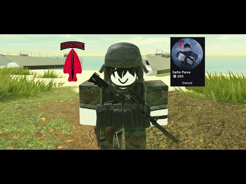 Playing delta force in cold war roblox + new update
