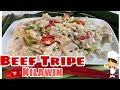 How to Cook Beef Tripe Kilawin || Beef Tripe Ceviche