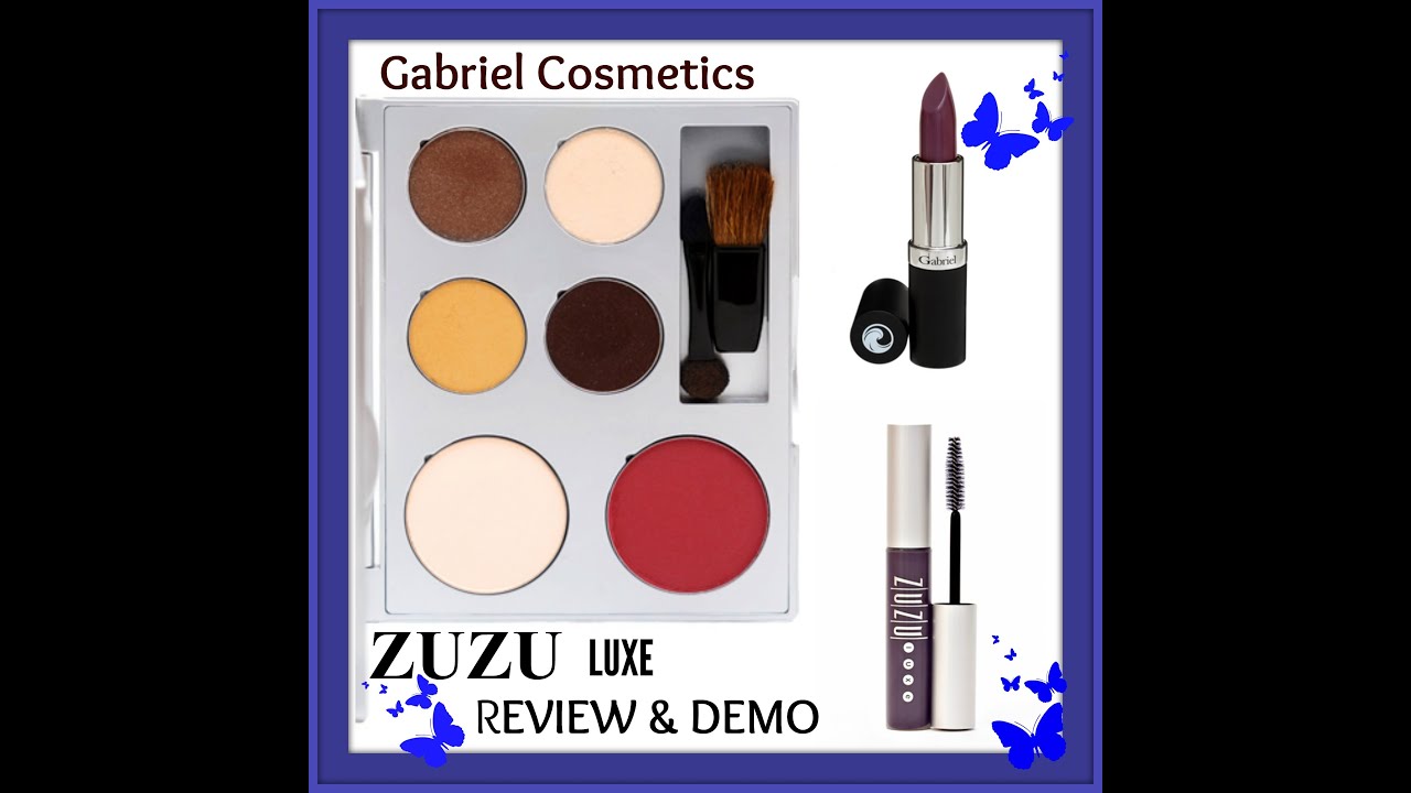 GABRIEL ZUZU COSMETICS REVIEW & LOOK YouTube