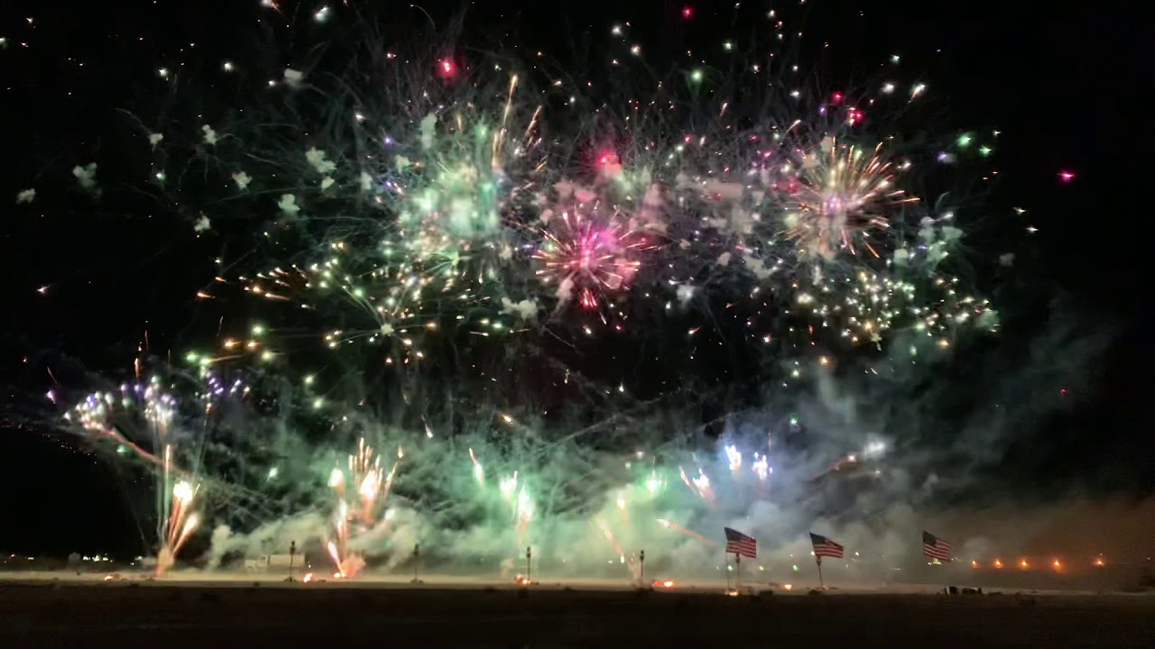 BlackJack Fireworks Pahrump Demo Night 2019 YouTube