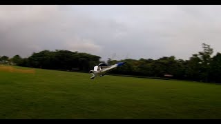 BM22 F22 rc plane with 2S dual brushless motor