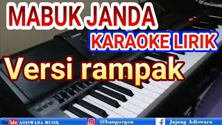 Mabuk janda #cover dangdut koplo rampak _ casio mzx 300 sampling rampak