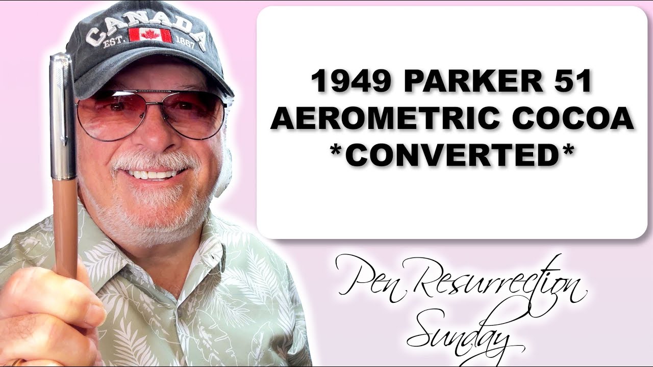 1949 Parker 51 Aerometric Cocoa CONVERTED *SOLD* ($130 US)