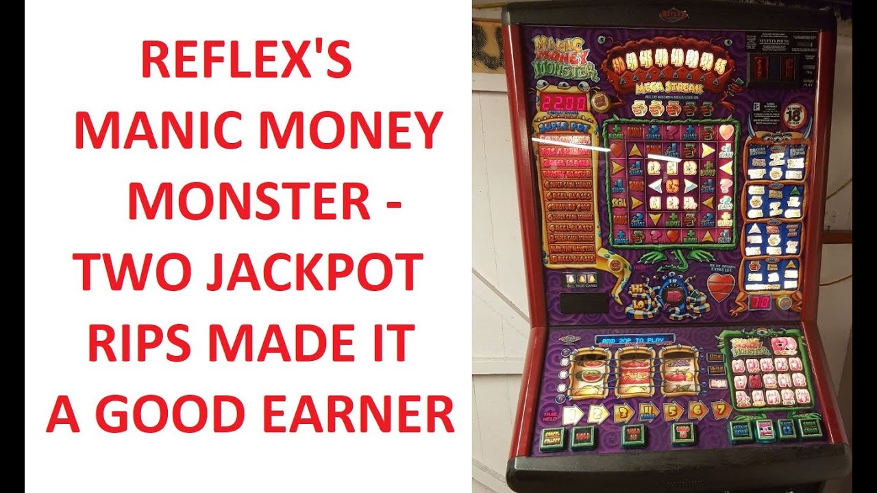 Reflex's Manic Money Monster - Two £70 Jackpot Rips For The Taking