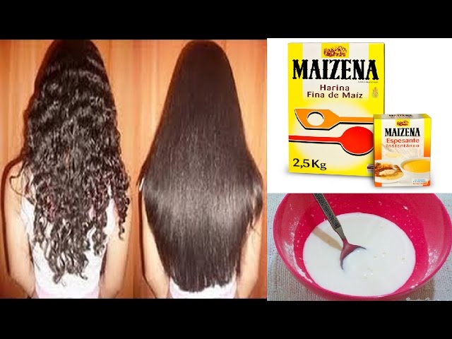 Alisado Permanente Cabello Lacio Maizena Para Alisar Como Hacer