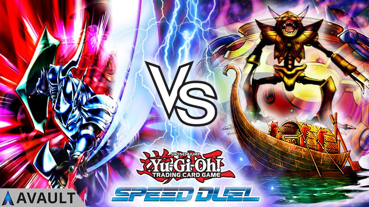 YUGIOH! SPEED DUEL MATCH! BLADE KNIGHT AEROSOL VS STALL DESTROY