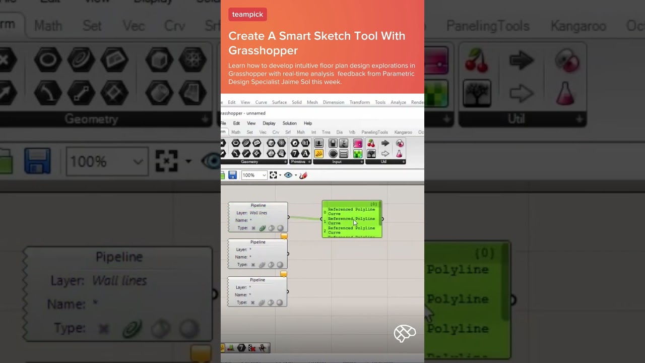 How To Make A Smark Sketch Tool In parametricdesign YouTube
