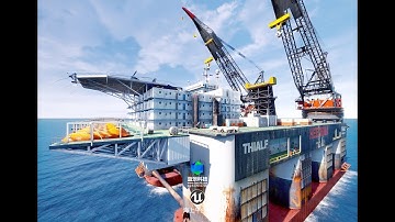 VR sea made by Unreal Engine