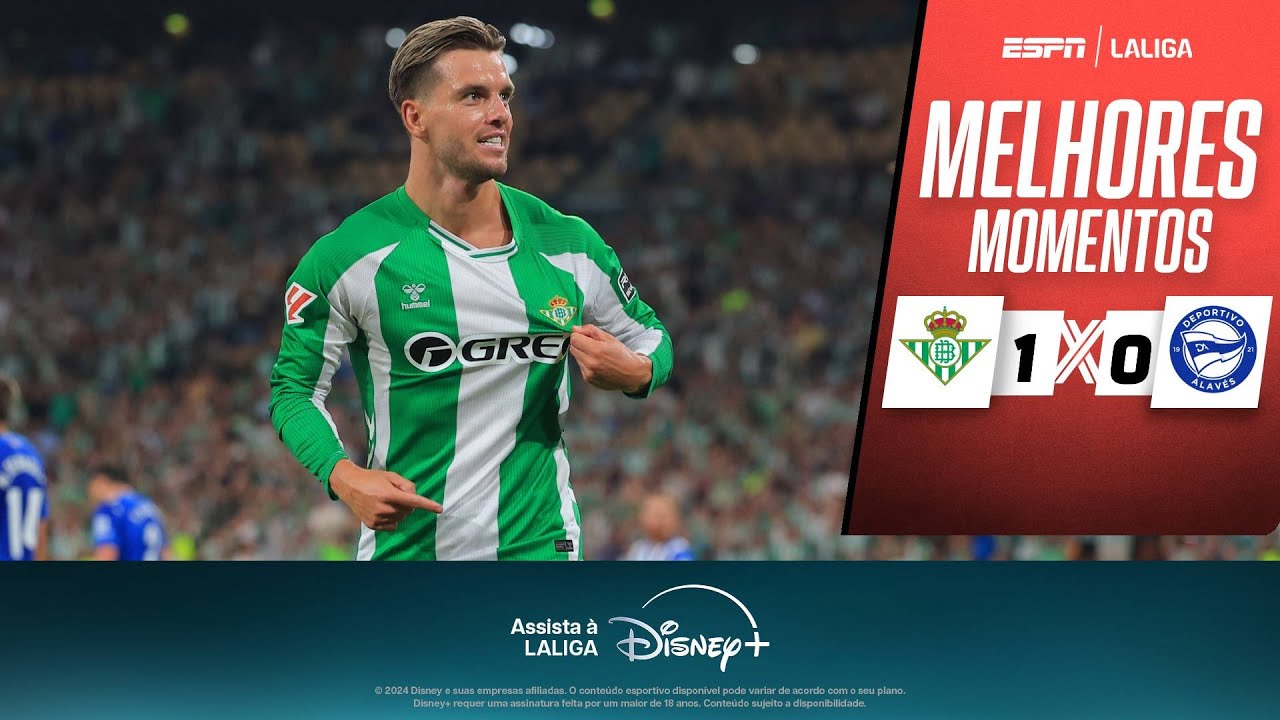 LO CELSO BRILHA e BÉTIS vence o ALAVÉS dentro de casa pela LA LIGA; VEJA os melhores momentos