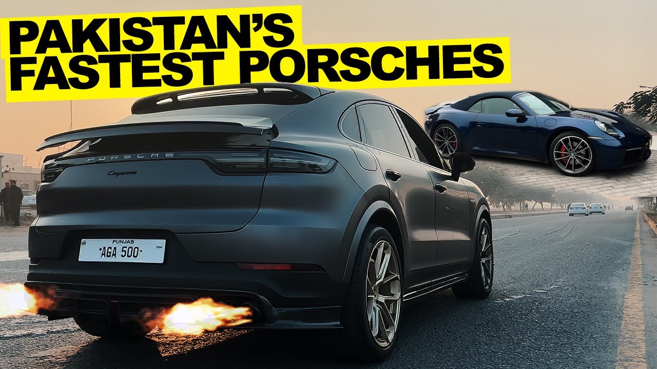 TRAVELLING TO PAKISTAN TO BUILD SOME SAVAGE PORSCHES! 992 C4S + CRAZY CAYENNE HYBRID!!