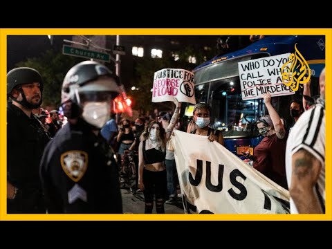 🇺🇸 تواصل المظاهرات في نيويورك لليوم الرابع