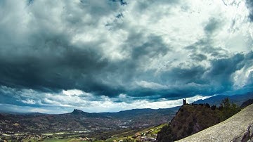 Nuvole Rapide su Torriana - Gitup Git2 Time Lapse