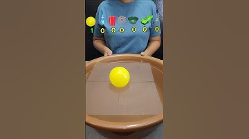 TRY TO GUESS HOW MANY TISSUE PAPER IT TOOKS! #asmr #satisfying #experiment#water