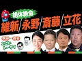 絶体絶命！維新・永野・斎藤・立花【横田一 × 西谷文和 とざいトーザイ】 20250204