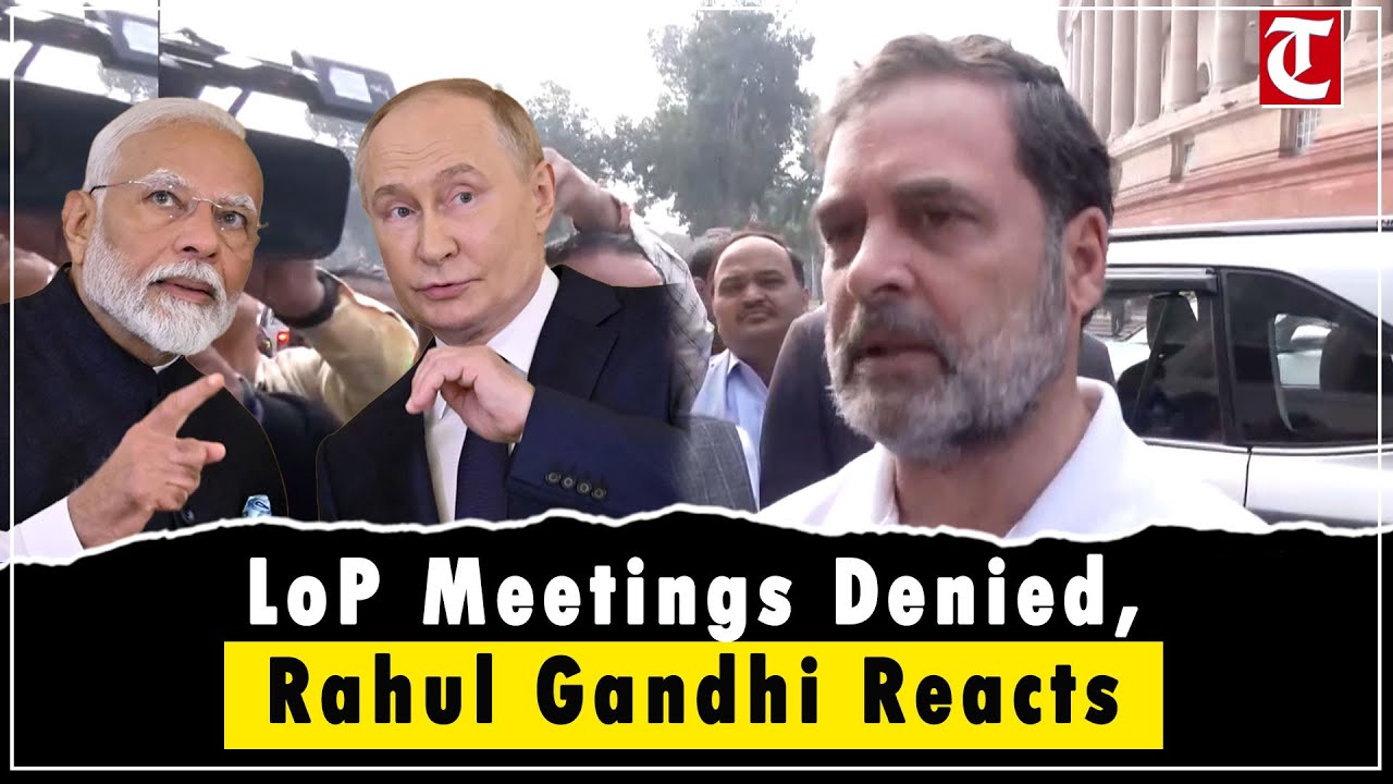 Rahul Gandhi Slams Govt for Denying LoP Meetings With Foreign Dignitaries