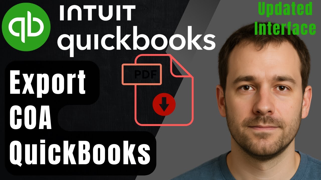 How to Export the Chart of Accounts to PDF from QuickBooks Online (New Interface | 2026 Tutorial)