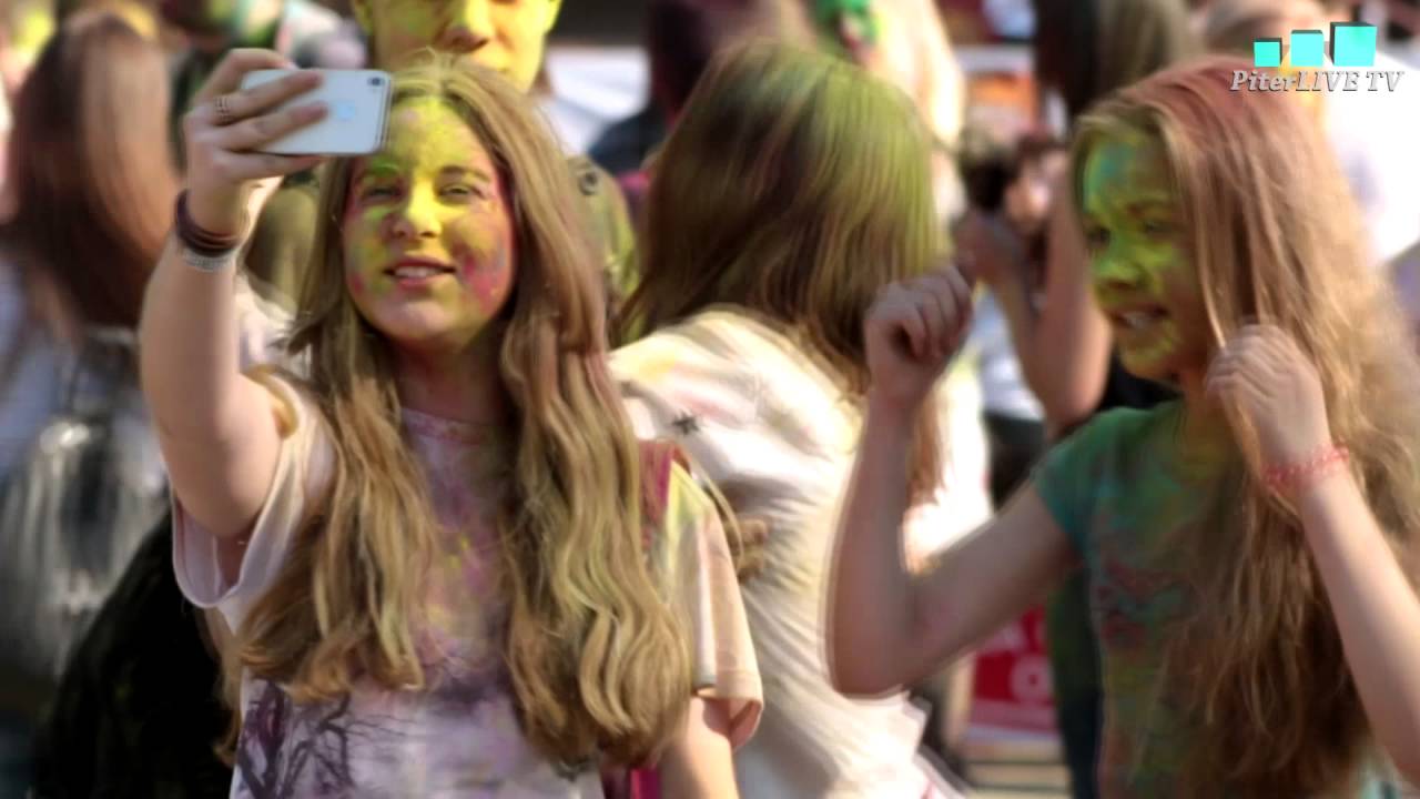 Красочный забег ColorsGO - сюжет PiterLIVE TV