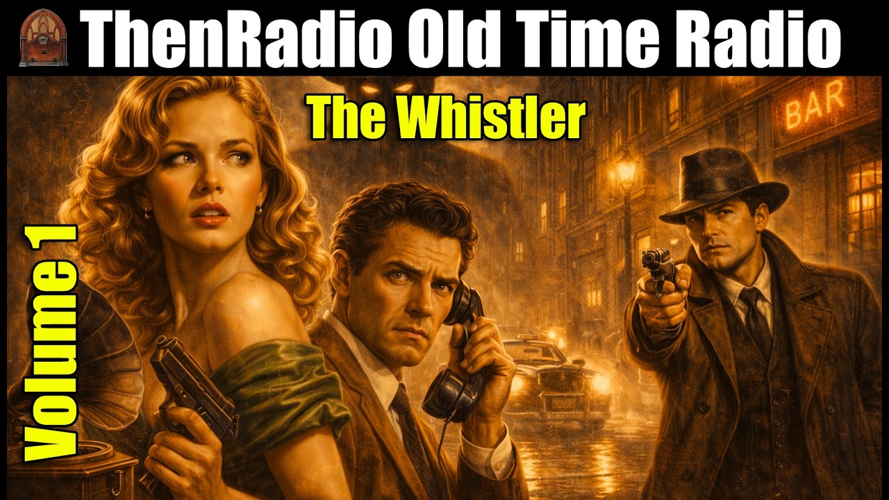 The Whistler - Vol 1 - 8+ hrs - #otr #blackscreen #thewhistler