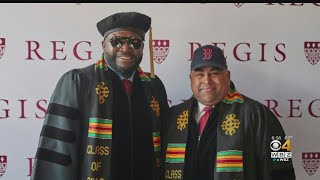 David Ortiz Receives Honorary Degree From Regis College Guide