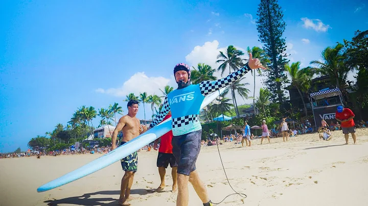 RAW POV: SURFING THE PIPELINE MASTERS ON A SOFT TO...