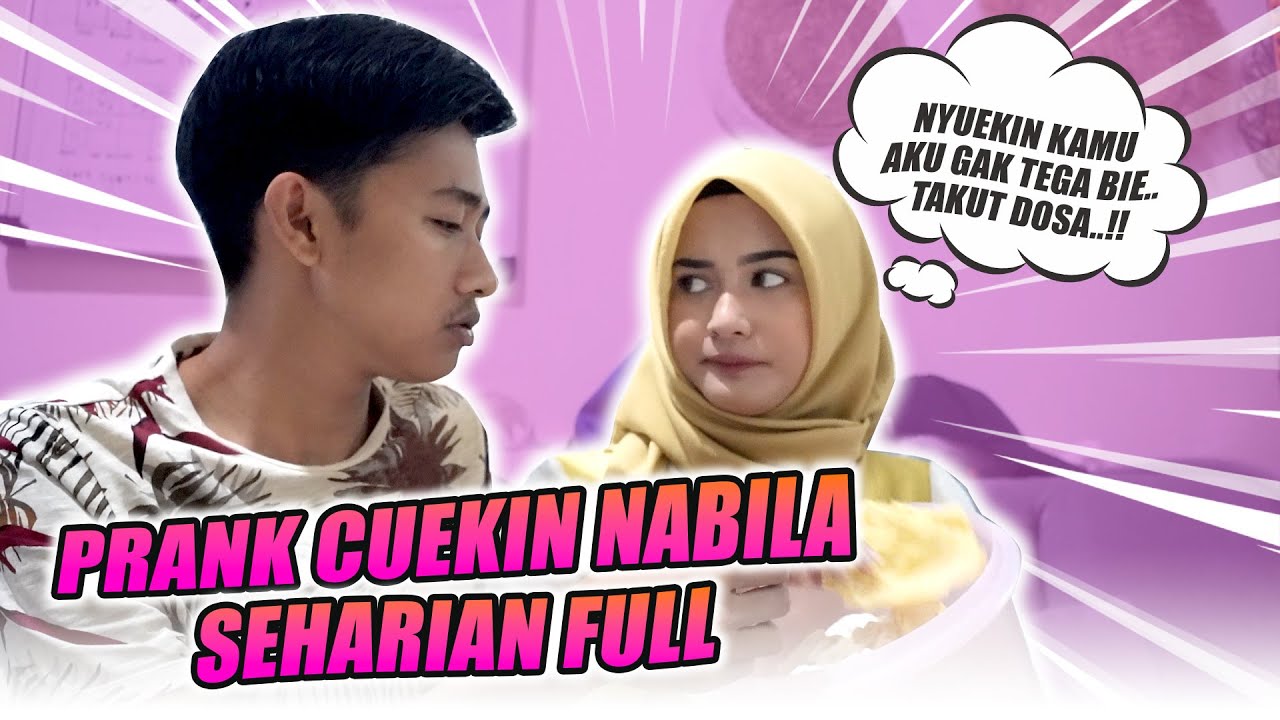 SEHARIAN CUEKIN NABILA, GAK KUAT TAHAN KETAWA..!!