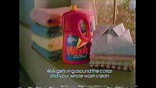 Wisk Laundry Detergent Commercial (1987)
