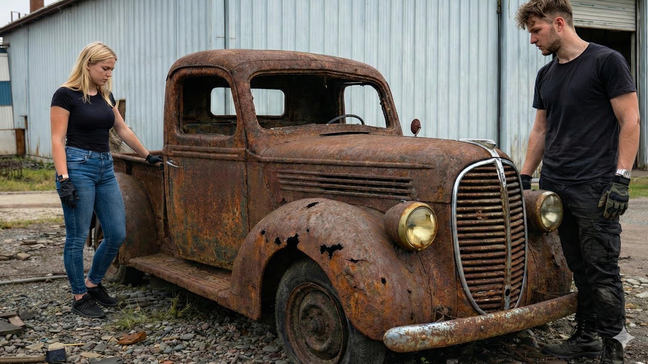 Abandoned 1939 Ford Ranch Truck (from USA Left for 87 Years) | FULL Restoration