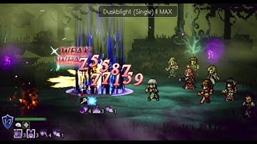 Octopath COTC Beating Hell Valore Duo lvl 100 in 8 turns