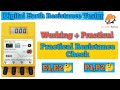 Digital Earth Resistance Tester // Working Principle &amp; Practical Earth Testing //