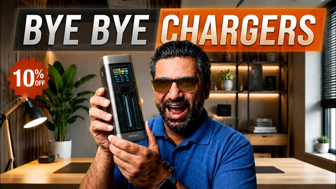 I Bought the Smartest Power Bank Ever Made. CUKTECH 20 - YouTube