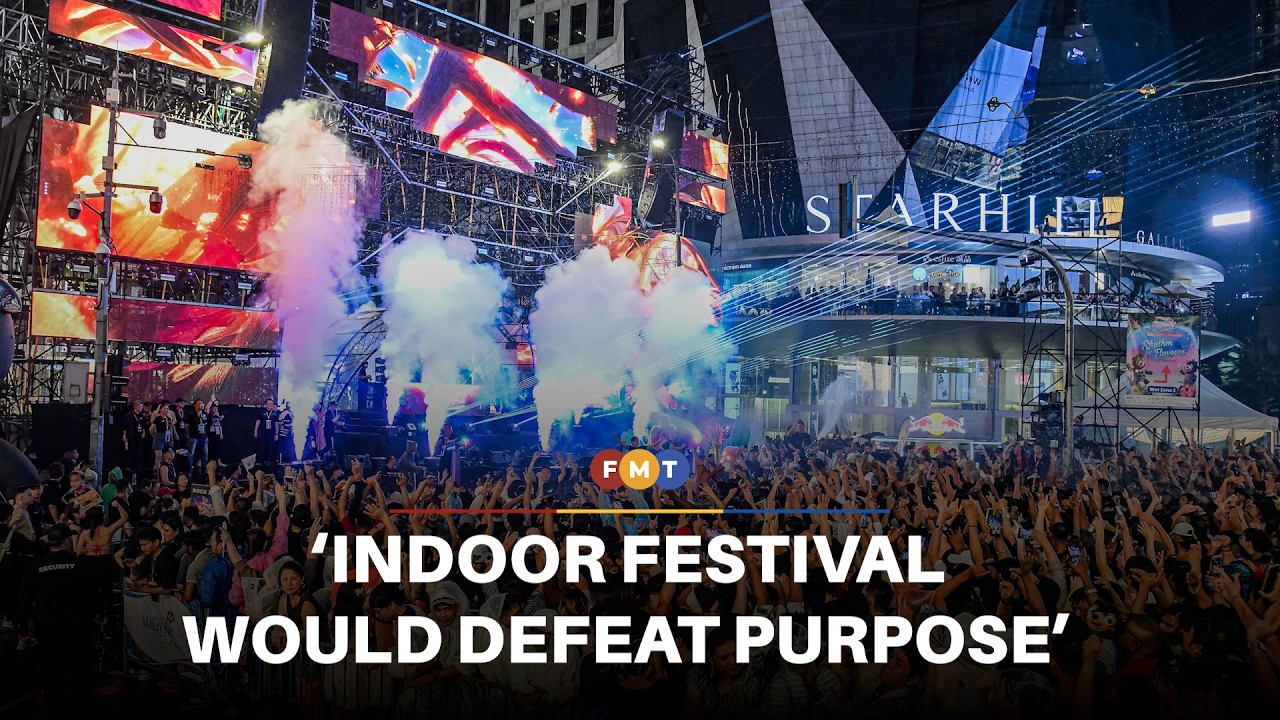 Privately staged water festival held indoors would have defeated purpose, says Karyawan