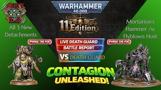 Death Guard Vs Death Guard 11th Edition - Live TTS Battle Featuring Don Hooson