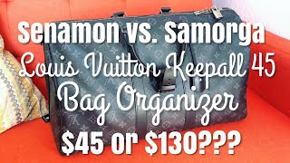 Senamon Bag Organizer for Louis Vuitton Keepall 45, Unboxing, Review, &  Demo