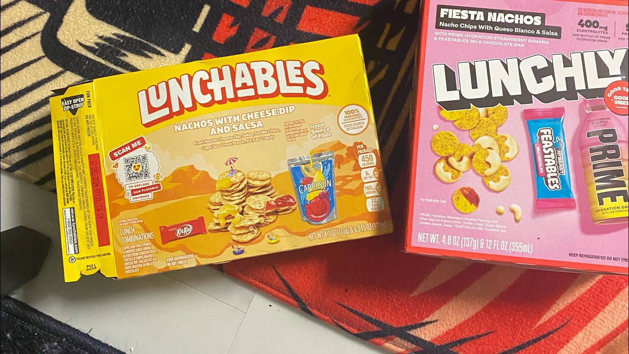 Lunchly vs Lunchables Nacho - YouTube