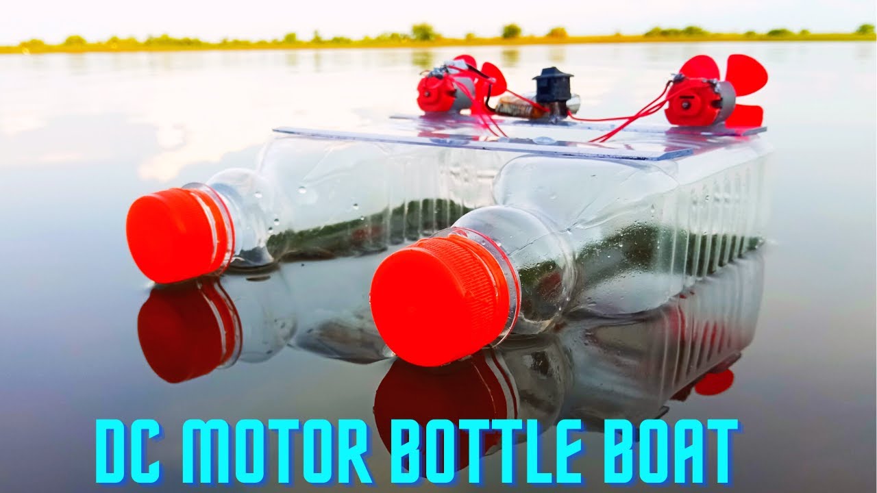 how to make easy dc motor bottle boat | diy boat | BY:- M.R JUNIOR KING