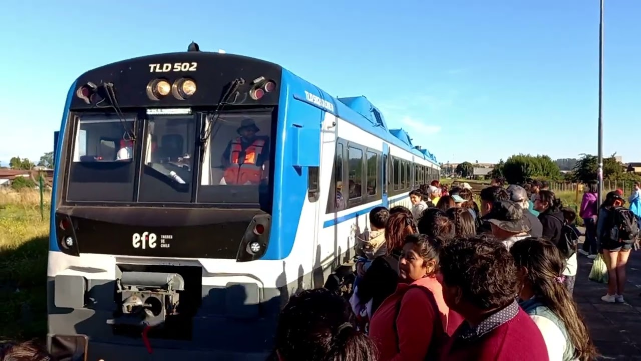 Viaje en tren Puerto Montt - Llanquihue - Puerto Montt