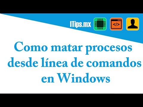 Video: Mostrar una lista de servicios iniciados desde la línea de comandos (Windows)