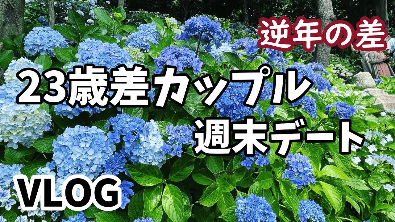 年の差 アジサイが見頃の鎌倉長谷寺へ 古民家ランチ 江ノ電とアジサイ Youtube