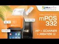 HP + Scanner + Printer dalam 1 Perangkat! Blueprint mobile POS mPOS 332 | BPVID#307