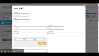 Scheduling a Shift