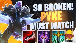 WILD RIFT | PYKE IS SO BROKEN NOW (MUST WATCH!) | Challenger Pyke Gameplay | Guide & Build