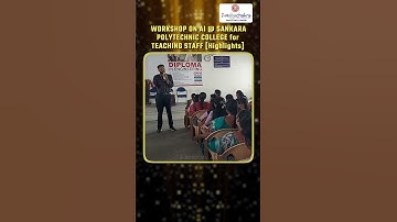 How AI is Transforming Education | Orientation Program at Sankara Polytechnic College| iRobochakra