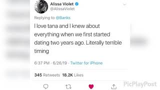 Alissa Violet An Faze Banks Breakup Tana Involved