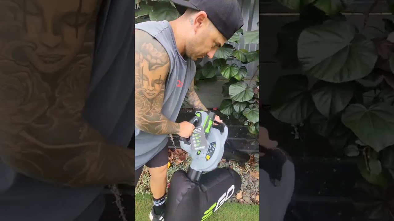 🍂 Say goodbye to autumn leaf mess with the NEW EGO Power+ 3-in-1 Leaf Vacuum! 