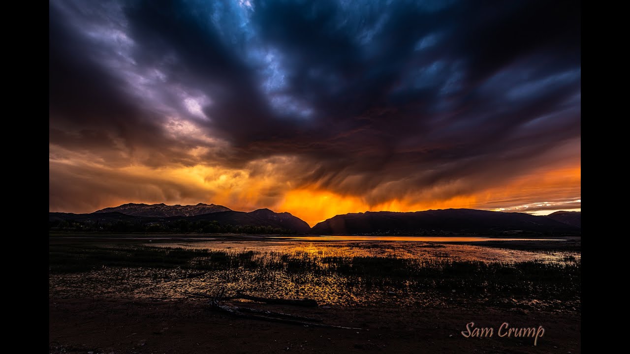 Stormy Ogden Valley Sunset 2022-09-29