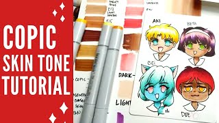 Copic Skin Tone Coloring Tutorial for Beginners | Copic Marker Philippines