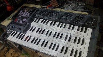 Самодельный MIDI - орган c педалями