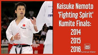 : Nemoto JKA Kumite Final Highlights  2014/2015/2016