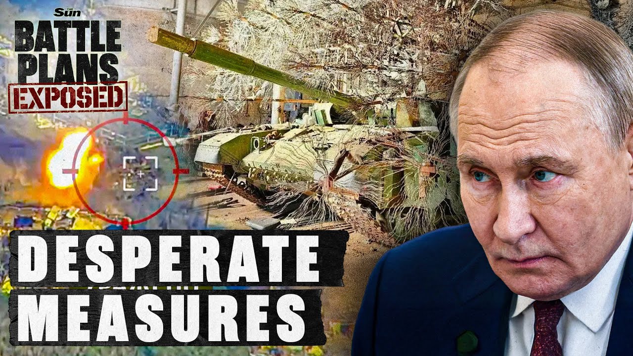 Why Putin's bizarre ‘dandelion’ tank is a sign of collapse | Battle Plans Exposed